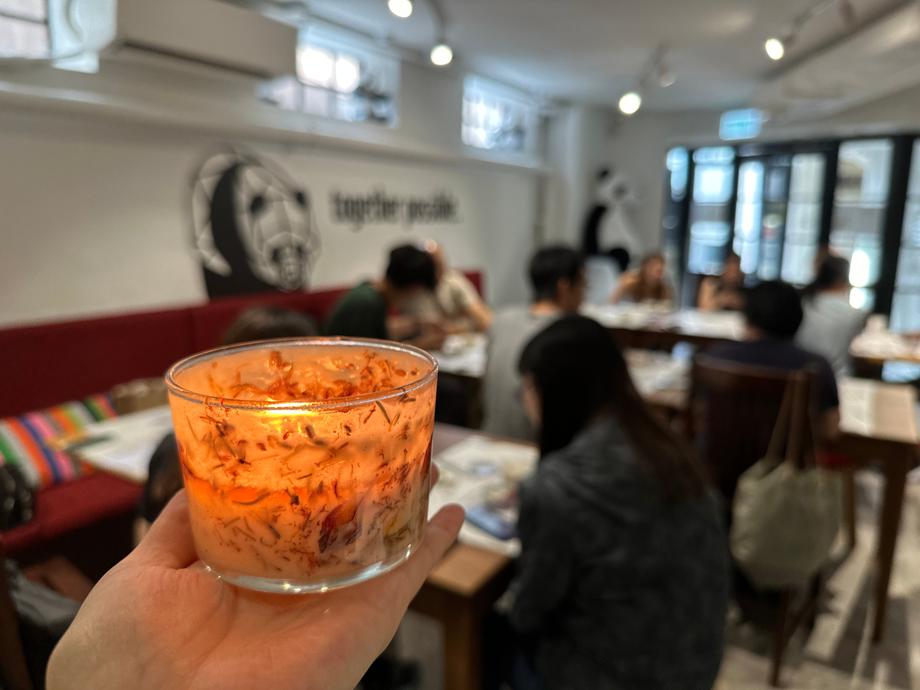 Eco-friendly corporate candle workshop using sustainable wax materials